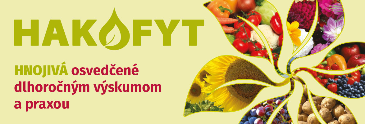 Hakofyt - hnojivá osvedčené dlhoročným výskumom a praxou